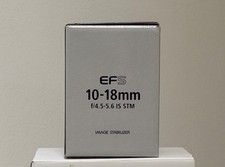 Canon EF-S 9519B002 10-18mm f/4.5-5.6 IS STM Zoom Lens - Black