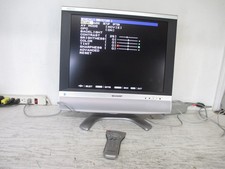 Sharp Aquos LC-20S4U LCD 20 TV Retro Gaming - w/Power Cord Remote Works Great