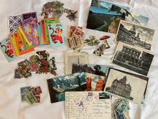 Vintage Ephemera and Collage Fodder for Junk Journals Slides Photographs Sticker