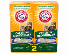 2 PACK Arm  Hammer Cat Litter Deodorizer w/Baking Soda 30oz