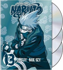 Naruto Uncut Box Set 13 DVD NEW