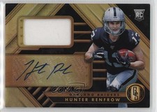 2019 Panini Gold Standard Rookie Jersey Auto /99 Hunter Renfrow #224 Auto 10mx