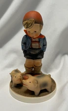 Goebel Hummel Figurine "Farm Boy" #66 TMK6 5" Without Original Box