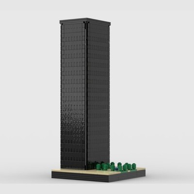 MOC-53108 Tour Alevra Gebäude Modular Sammlerstück Bausteine Set 2296 Teile