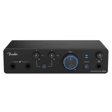 Fender Quantum LT 4 4x2 24-bit USB-C Audio Interface w/2x Mic Preamps