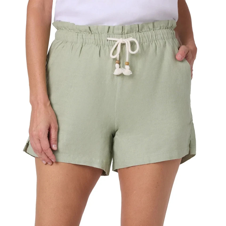 Hang Ten Women's Linen Blend Short - Image 2 of 4