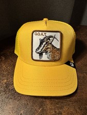 Goorin Bros The Farm Rare Trucker Baseball Snapback Hat Cap The Goat
