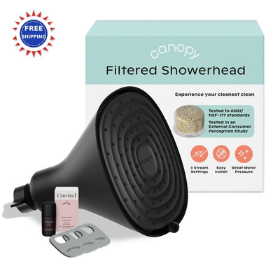 #ad Fixed Showerhead Canopy Filtered High Pressure Hard Water Remove Impurities $259.99