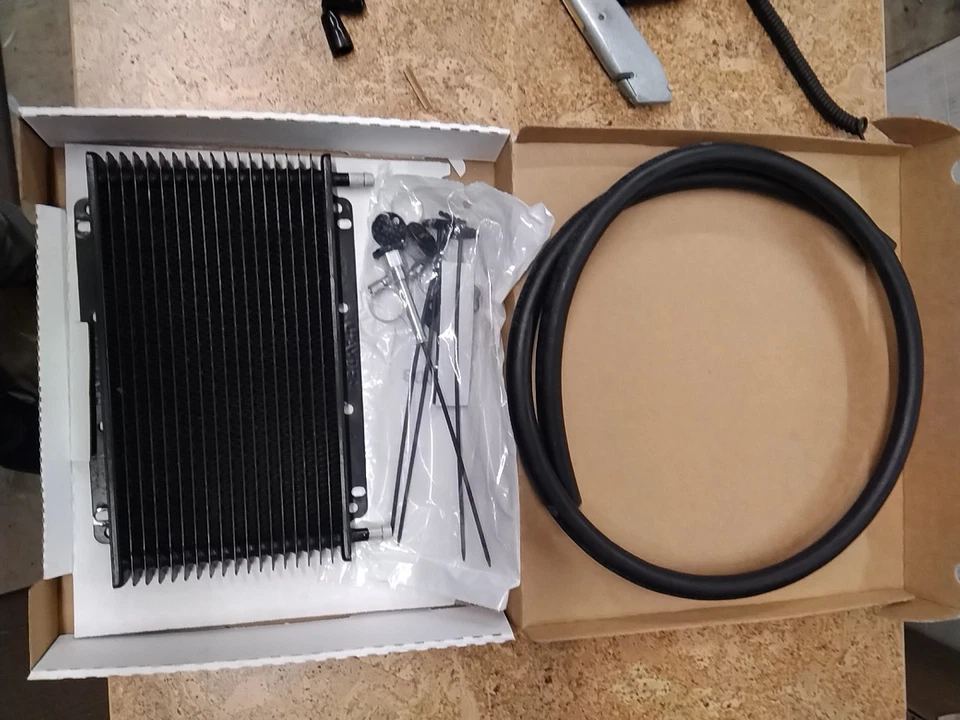 hayden transmission cooler 11x6   11/32 Bib Hose Fitting - Image 2 of 4