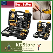 All-in-One Household Hand Tool Kit – Portable 50-Piece Home Repair & DIY Set