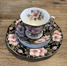 Royal Albert Bone China England Provincial Flowers Alberta Rose 1975, Set