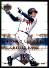 2002 Upper Deck Honor Roll #5 Chipper Jones Atlanta Braves