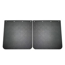 2PCS 24"x 24" Heavy Duty Polymer Mudflaps Black Splash Guard Mudflap