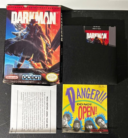 Darkman Nintendo NES CIB - Complete In Box - TESTED & WORKING - Authentic