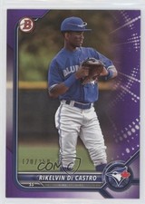 2022 Bowman Prospects Purple Border 120/250 Rikelvin De Castro #BP-25 ut4