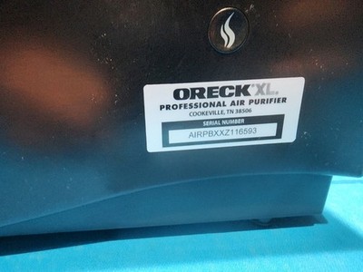 Buy Oreck XL Professional Air Purifier Type 1 AIRPB Ionizer Tested