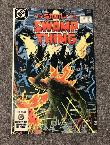 Saga Of The Swamp Thing #20 First Alan Moore en estado bastante bueno+ - Imagen 11 de 13
