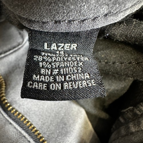 Lazer/Co Bestwear Jeans Kids' Size 14 Gray Medium Wash Low Rise BL83302 Utility - Picture 4 of 5