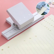 Image of 3 Hole Punch Hole Puncher Photos Crafting Home 5 Sheet Capacity Office Classroom