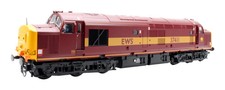 BACHMANN OO GAUGE 32-381 EWS CLASS 37411 'TY HAFAN' DIESEL LOCOMOTIVE *LIGHTS*