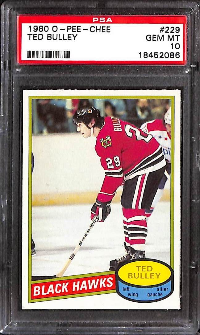 1980 O-Pee-Chee #229 Ted Bulley PSA 10 GEM-MT 18452086