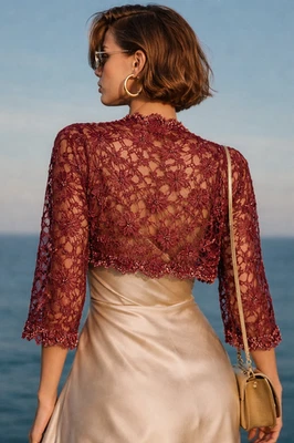 Sheer Evening Jacket In Women's Coats & Jackets for sale | eBay