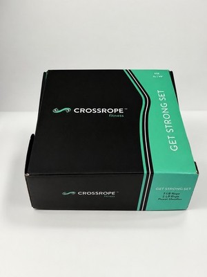 NEW Crossrope Get Strong Set XL 9 6  Weighted Jump Rope 1lb 2lb 