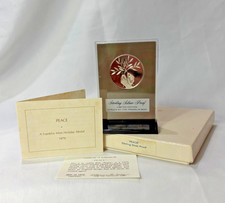 1979 Franklin Mint Sterling Silver Proof PEACE Holiday Medal