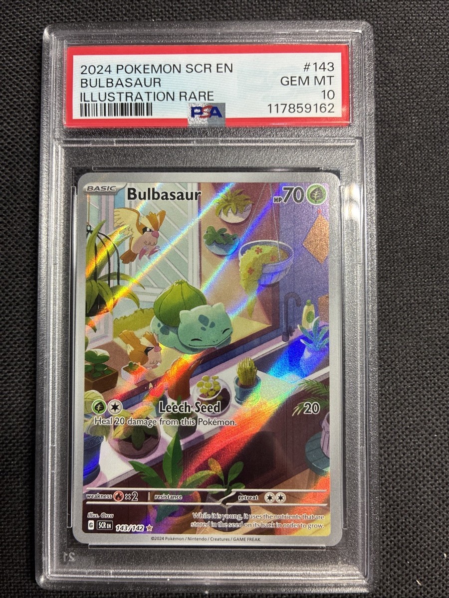 Bulbasaur Art Rare Stellar Crown