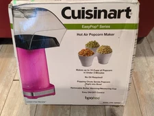 Cuisinart Easy Pop Series Hot Air Popcorn Maker Pink CPM-100PMSLTNew Open