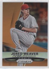 2015 Panini Prizm Orange Prizm 35/60 Jered Weaver #83 0f8