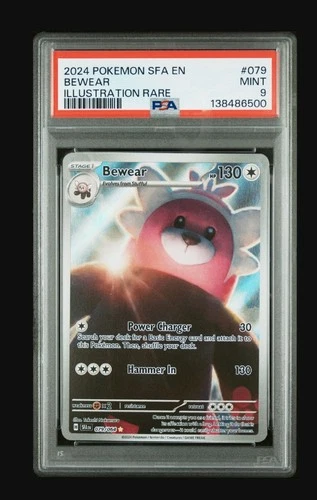 2024 Pokemon Shrouded Fable Bewear 79/64 IR PSA 9