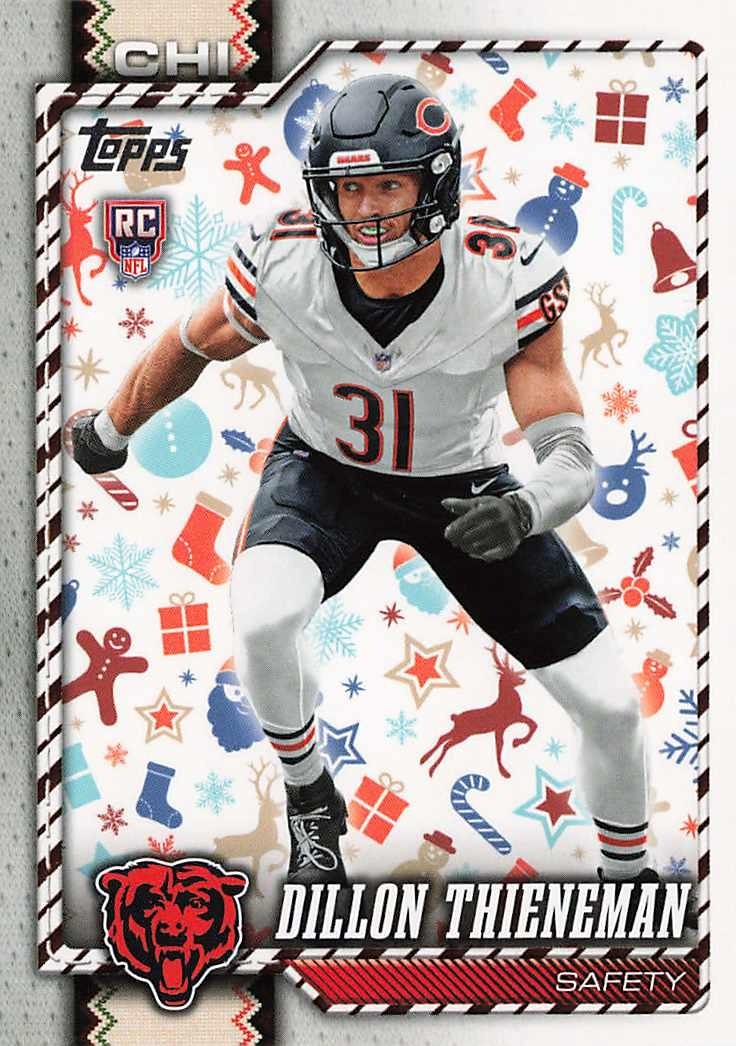 2026 Topps Holiday #200 Dillon Thieneman Spirit Variation RC