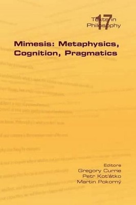 Gregory Currie (Department of Philosophy, University of No Mimesis (Taschenbuch)
