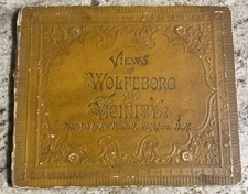 c1880s VIEWS OF WOLFEBORO & VICINITY NEW HAMPSHIRE Chisholm Bros. Souvenir Album
