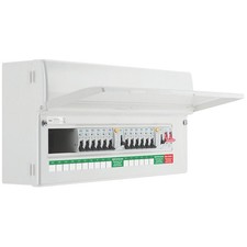 British General Consumer Unit Fortress 16 Way Dual RCD IP2XC High Integrity 100A