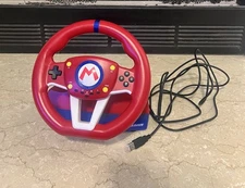 Hori NSW-204U Mario Kart Racing Wheel Only for Nintendo Switch - Untested