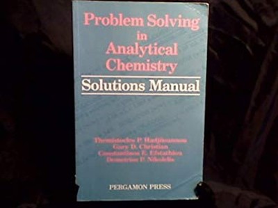 Problem Solving Analytical Solution Manual Hardcover T. P. Hadjii