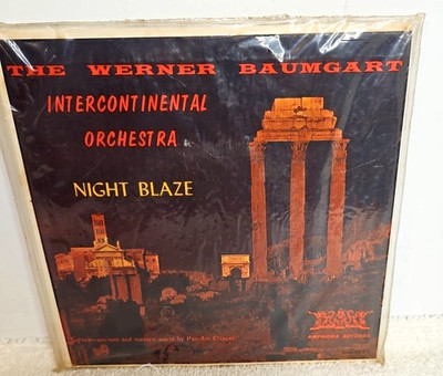 Werner Baumgart Orchestra - Night Blaze - Amphora 7''Mini LP Seeburg MINT SEALED