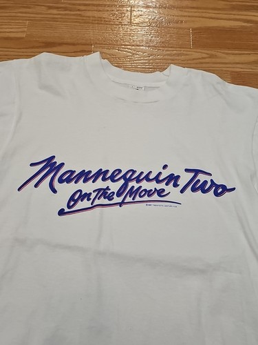 Vintage 1991 Mannequin 2 Movie Promo T-Shirt Single Stitch - Picture 2 of 6