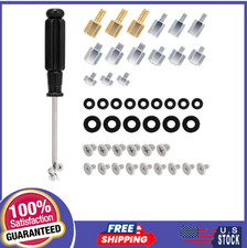 46PCS NVME M.2 SSD Mounting Screws M.2 SSD Screw Kit for Asus Gigabyte