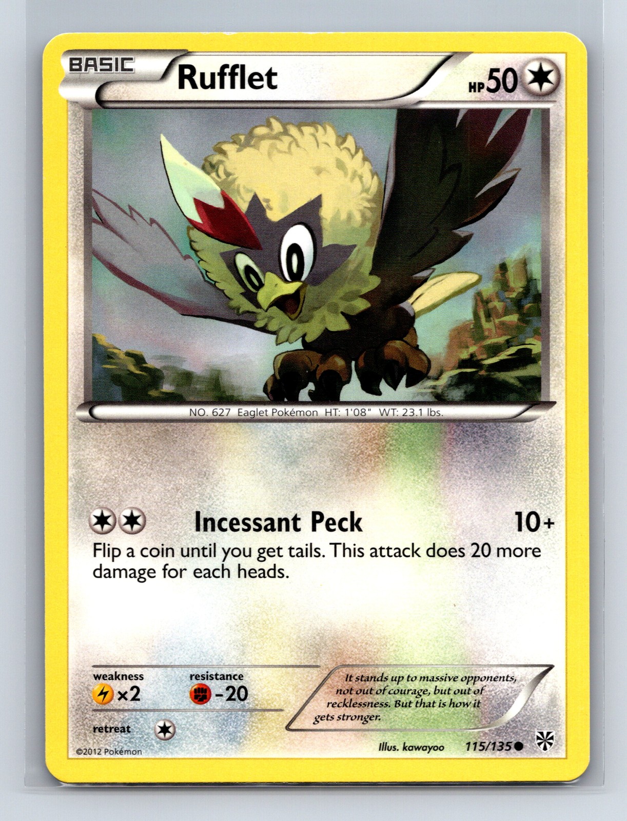 Plasma Storm #115/135 Rufflet