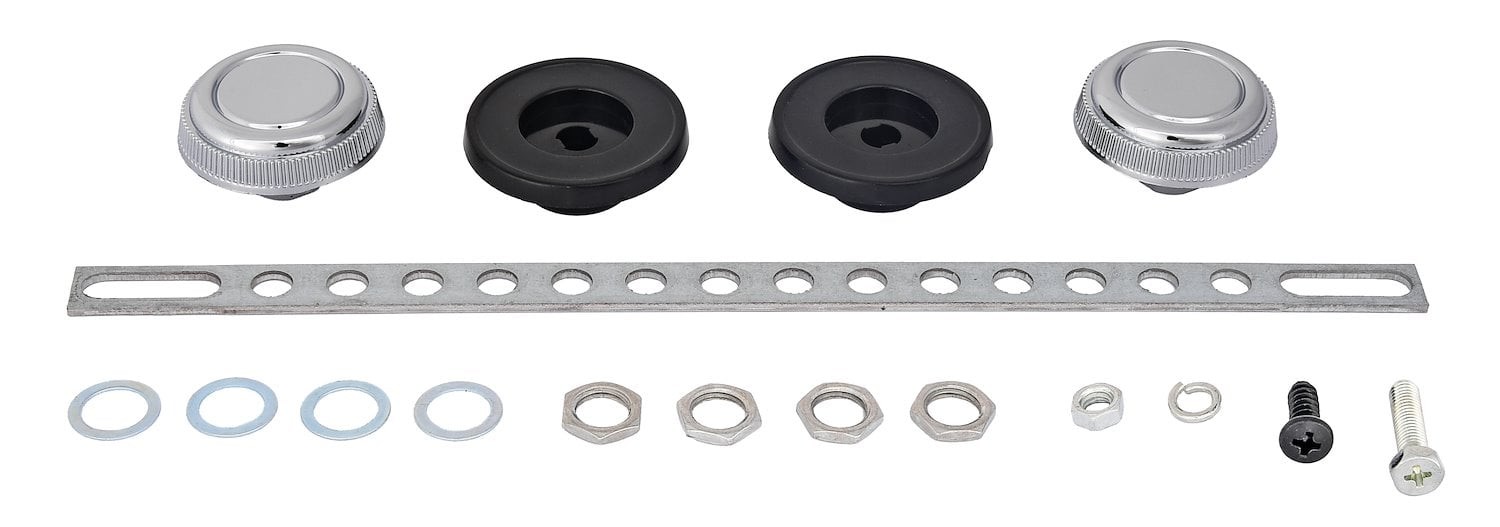 JEGS 48258 Classic 740 Series Radio 1969-1972 Chevrolet Chevelle El Camino Chrom