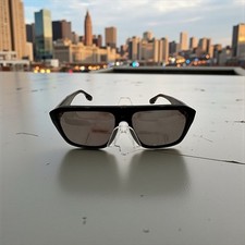  345 Victoria Beckham Women's Black Square Sunglasses Shades Size 54-16-145