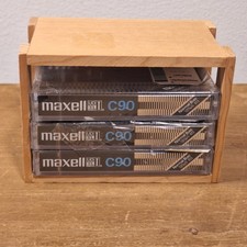 Lot of 3 Maxell UD XL I C90 Cassette Tapes (JAPAN) Normal Bias N.O.S & Sealed!