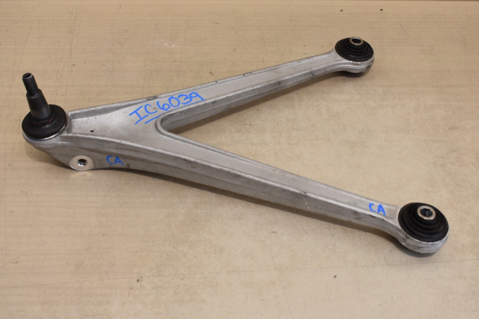 04-06 PORSCHE CARRERA GT FRONT SUSPENSION LOWER CONTROL ARM GENUINE 98034115300