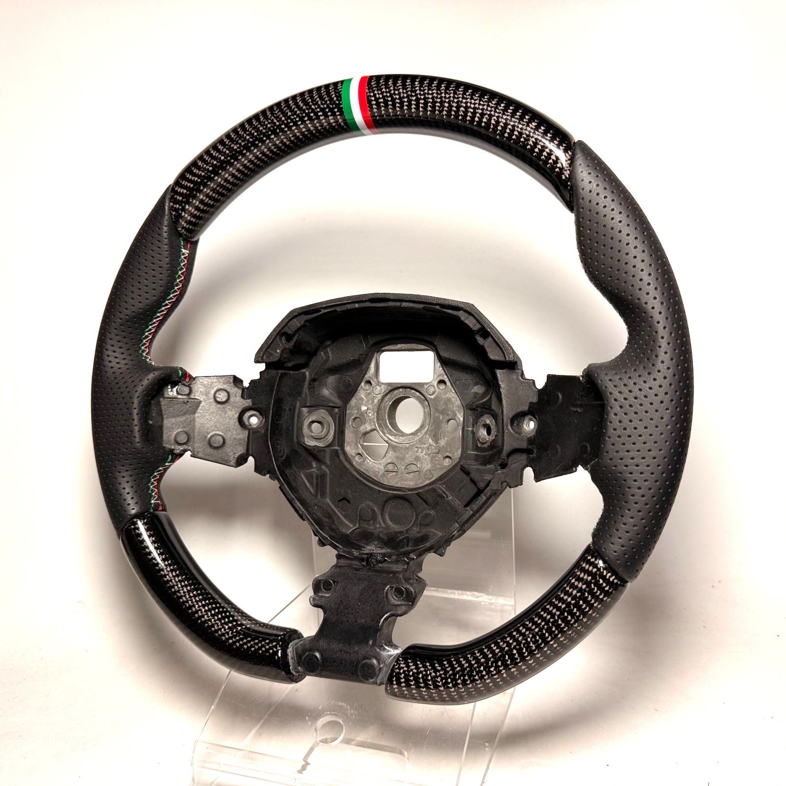 Real Carbon steering wheel Lamborghini Aventador SV LP700 Leather Italian ring