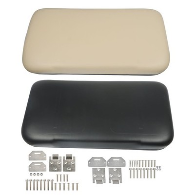 Tan/Black Golf Cart Front Seat Bottom For E-Z-GO Medalist/TXT 1994-2013