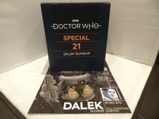 DOCTOR WHO FIGURINE COLLECTION SPECIAL 21 DALEK GUNSHIP