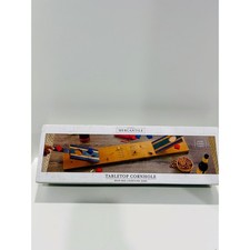 WOOD TABLETOP CORNHOLE GAME  New 